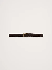 Braided Suede Belt