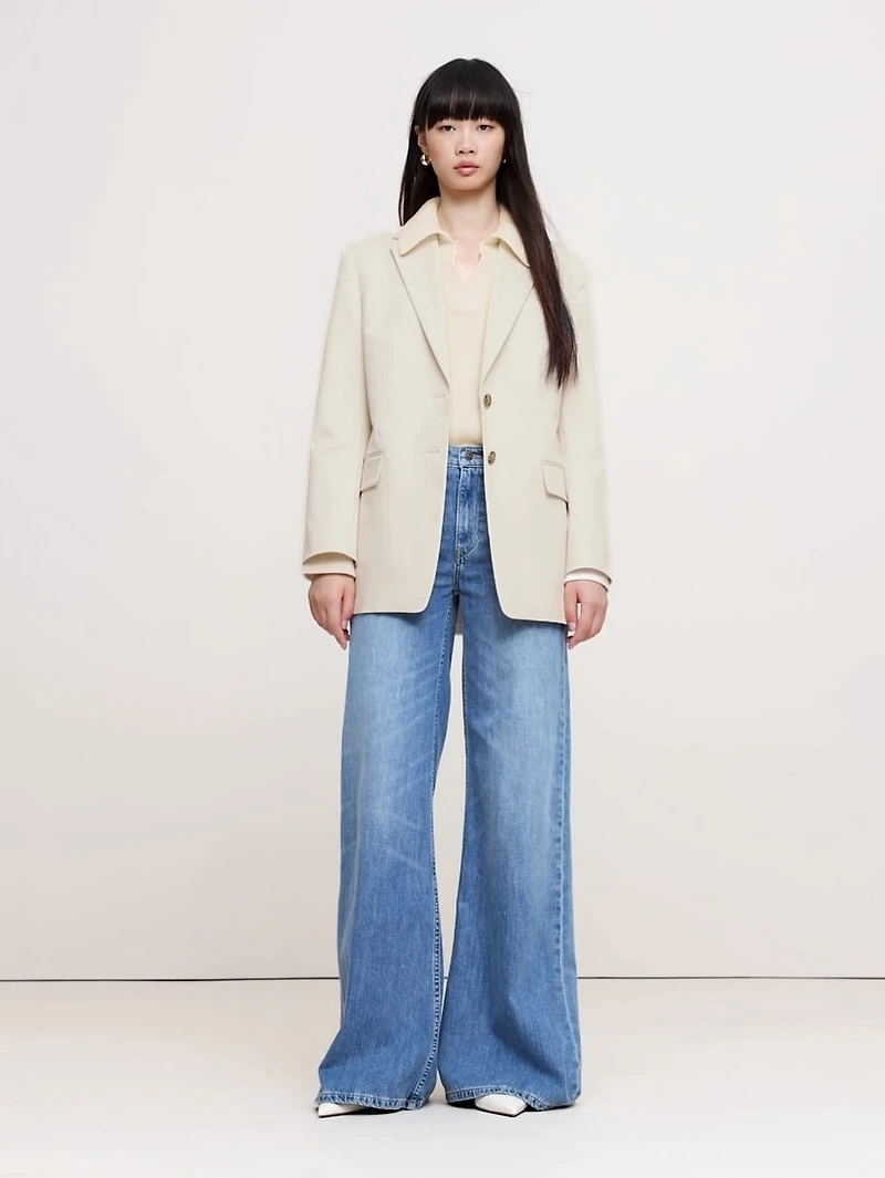 Cashmere Rugby Sweater Polo