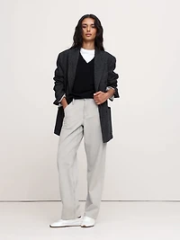 Mid-Rise Slouchy-Straight Jean