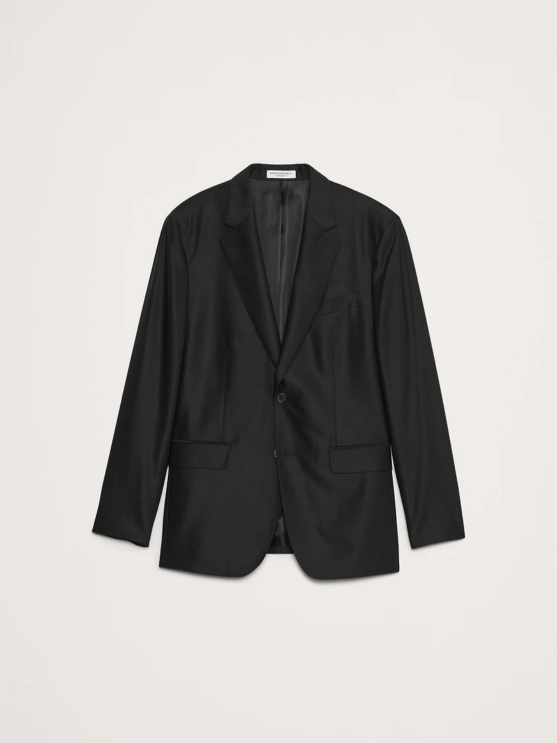 Signature Italian Hopsack Suit Jacket