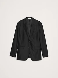 Signature Italian Hopsack Suit Jacket
