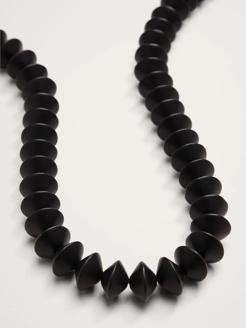 Bicone Bead Necklace by Aureus + Argent