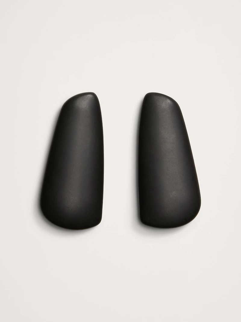 Shapes Long Tab Earrings by Aureus + Argent