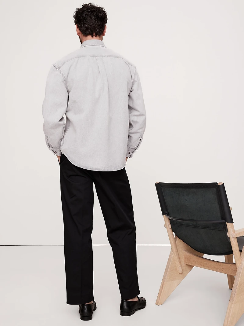 Relaxed-Fit Denim Overshirt