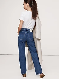 High-Rise 90S Straight Jean