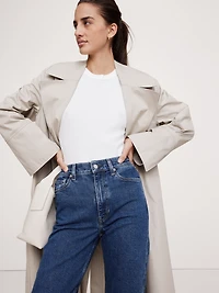 High-Rise 90S Straight Jean