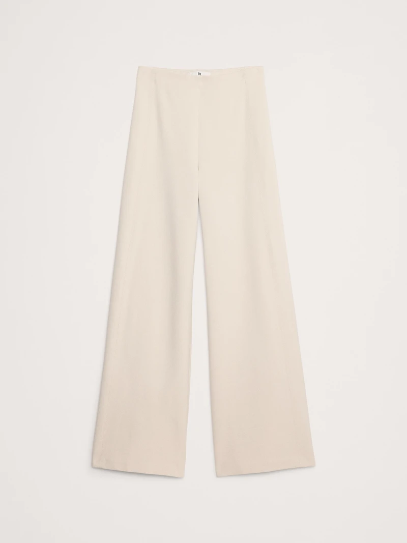 High-Rise Wide-Leg Cropped Everywhere Ponte Pant