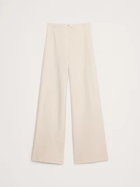 High-Rise Wide-Leg Cropped Everywhere Ponte Pant