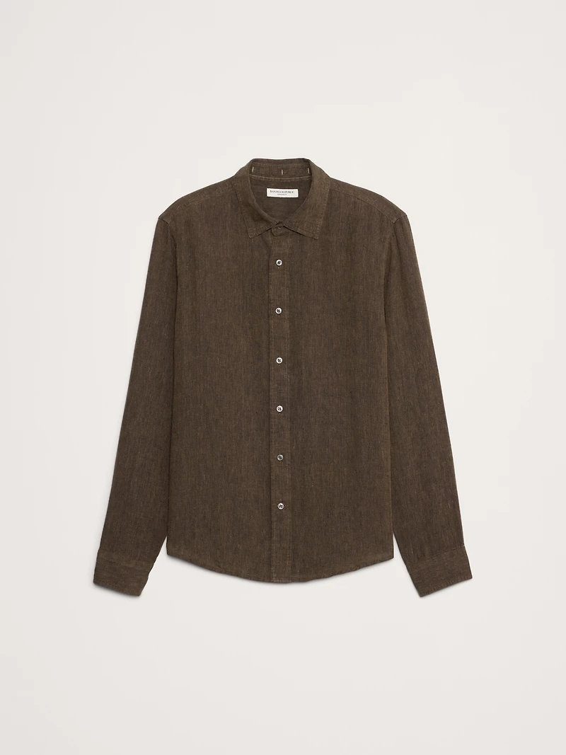 Standard-Fit Linen Shirt
