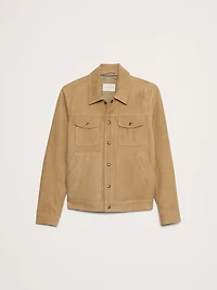 Suede Trucker Jacket