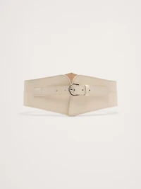 Leather Corset Waist Belt