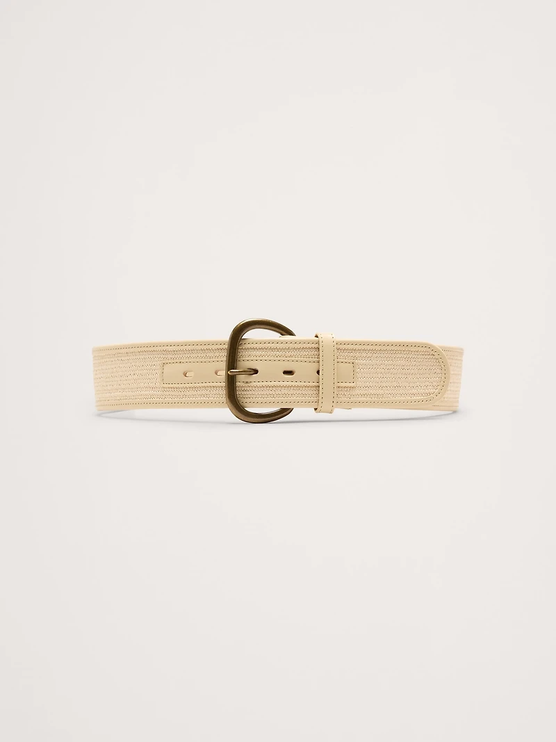 Stretch-Woven Waist Belt