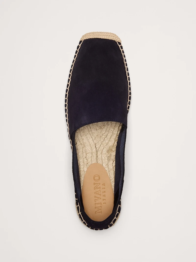 Suede Espadrille