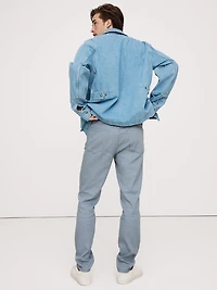 Slim Linen-Cotton Traveler Pant
