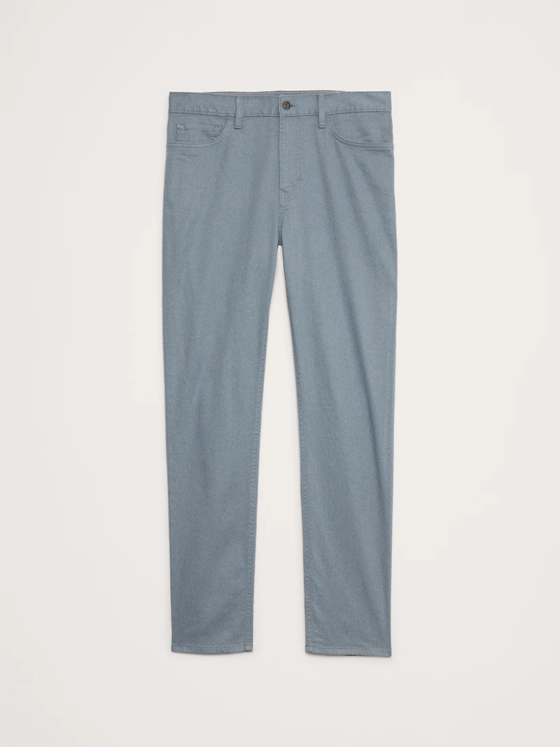 Slim Linen-Cotton Traveler Pant