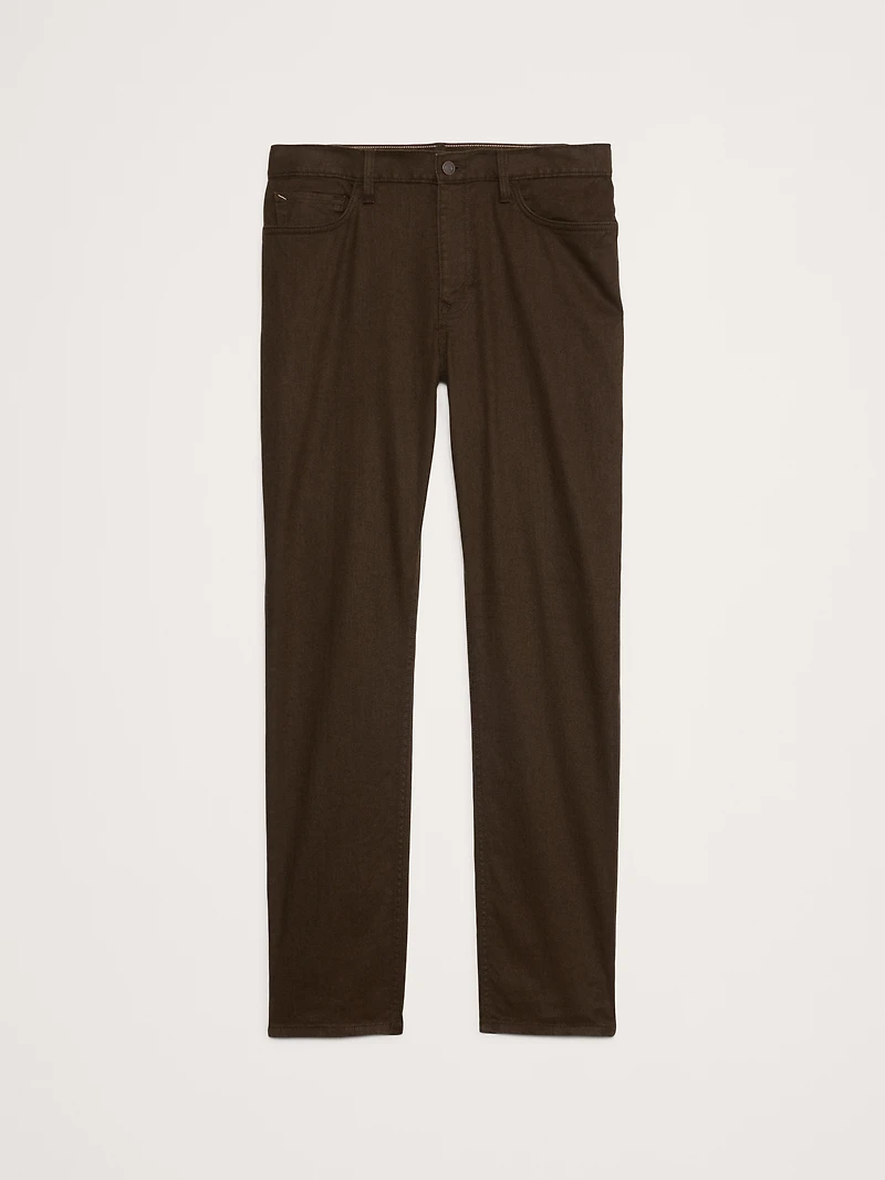 Slim Linen-Cotton Traveler Pant