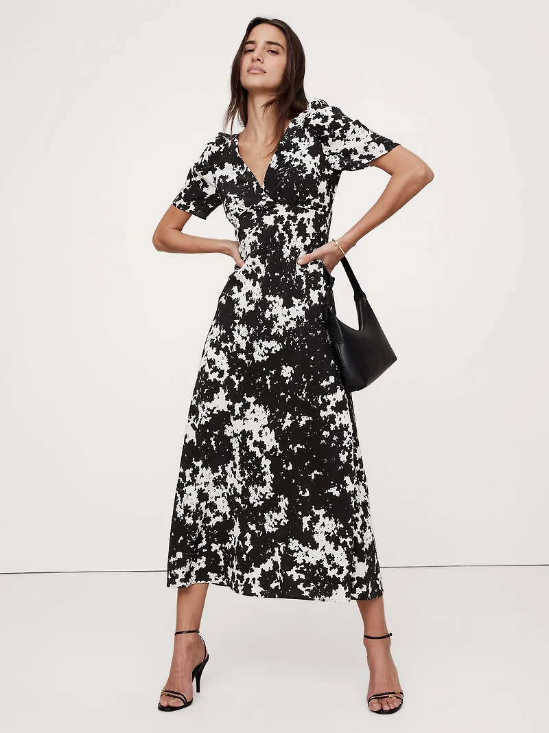 Matte Silk Maxi Dress