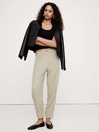 Super-Soft Soma High-Rise Barrel-Leg Pant