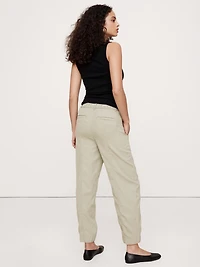 Super-Soft Soma High-Rise Barrel-Leg Pant