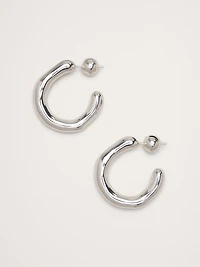 O-Ring Sculpted Earrings
