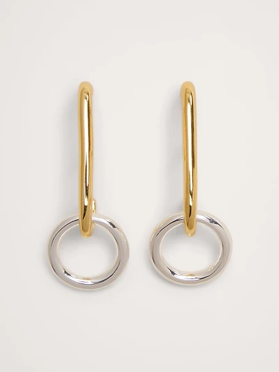 Tubular Cuff Earrings