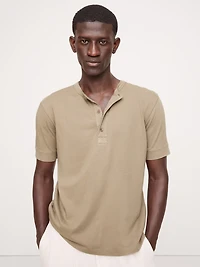 Soft Wash Henley T-Shirt