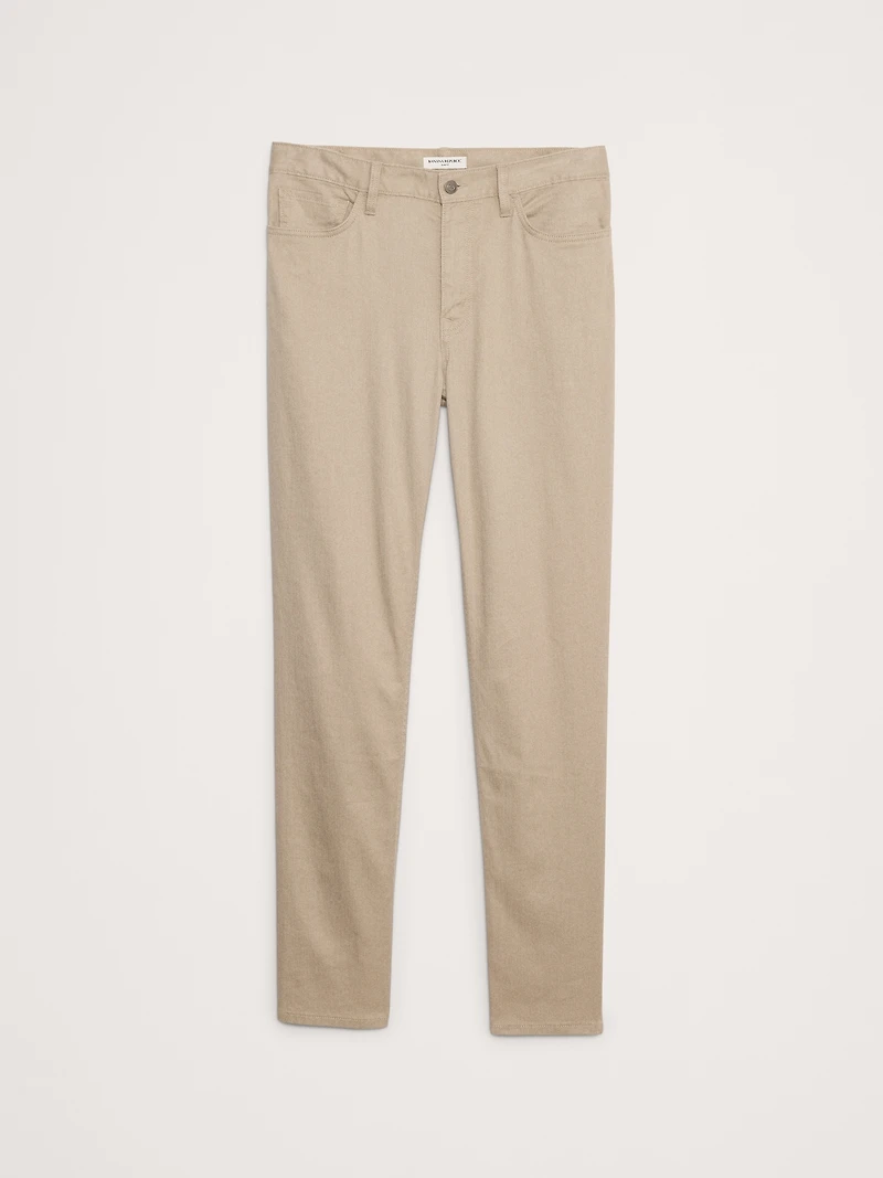 Slim Linen-Cotton Traveler Pant