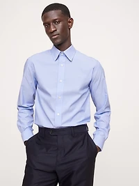 Slim-Fit Wrinkle-Resistant Dress Shirt