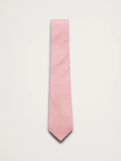 Silk-Linen Tie
