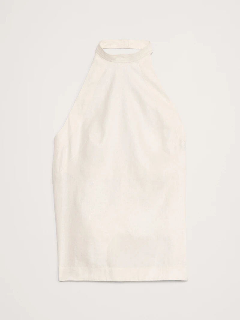 Linen Open-Back Tunic