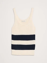 Cotton Sweater Tank