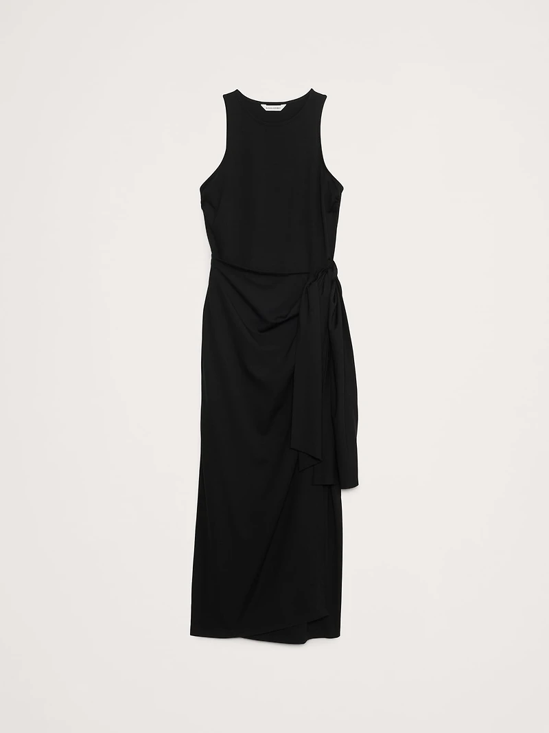 Knit Wrap Dress