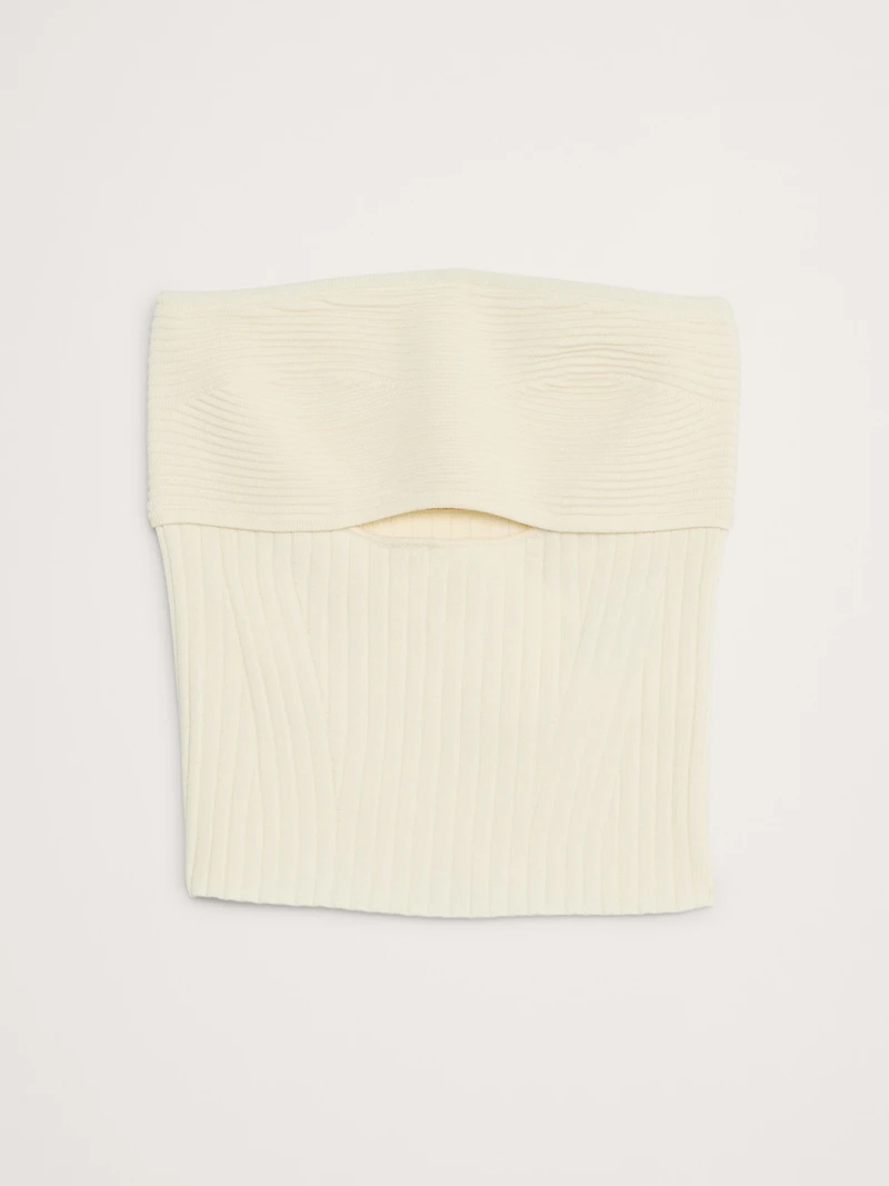 Sculpted Cut-Out Top