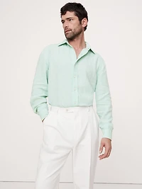 Standard-Fit Linen Shirt