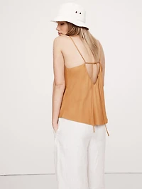 Strappy Viscose-Wool Tank