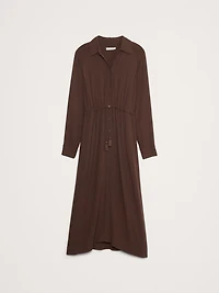 Gauze Shirt Dress
