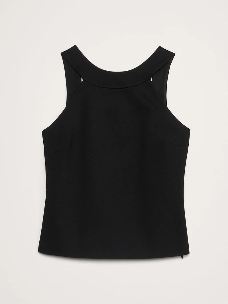 Everywhere Ponte Scoop-Back Top