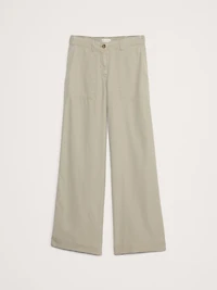 Super-Soft Soma Mid-Rise Wide-Leg Pant