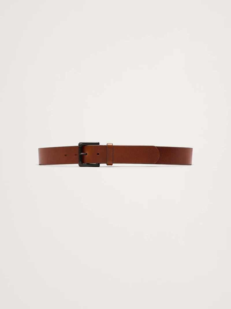 Tumbled Leather Belt