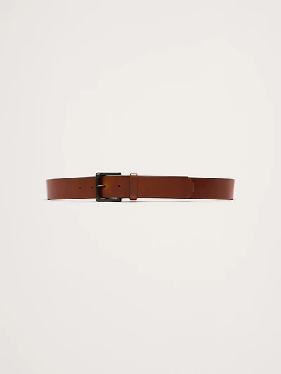 Tumbled Leather Belt