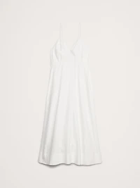 Viscose-Linen Maxi Dress