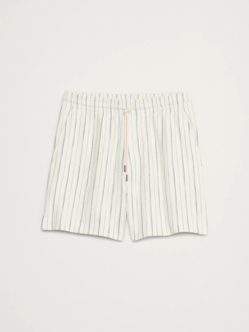 5" Jacquard Stripe Pull-On Short