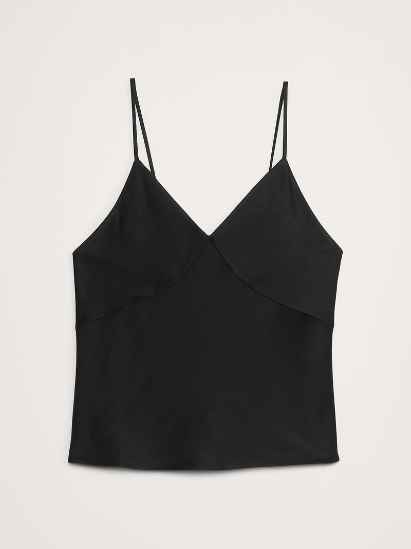 Strappy Viscose-Wool Tank