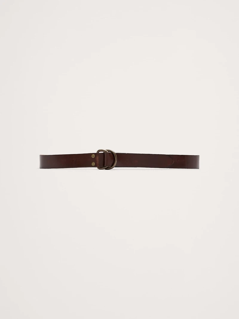 Stinson Leather D-Ring Belt