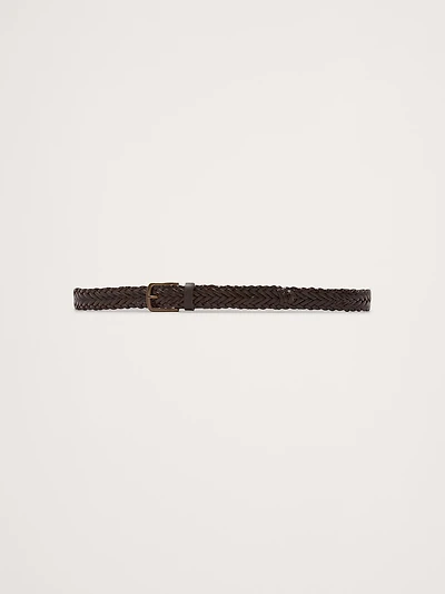 Tamalpais Braided Leather Belt