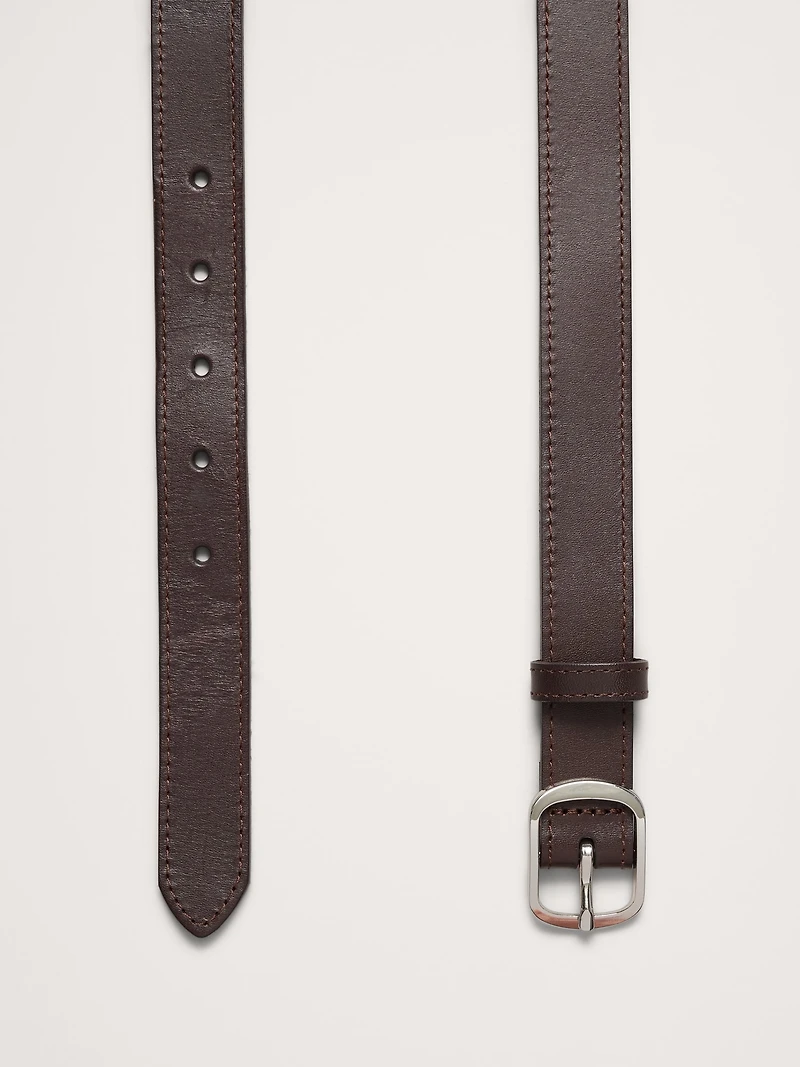 Flora Leather Belt