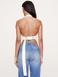 Linen Open-Back Tunic