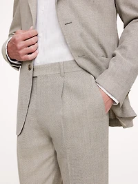 Italian Wool Ventile Suit Pant