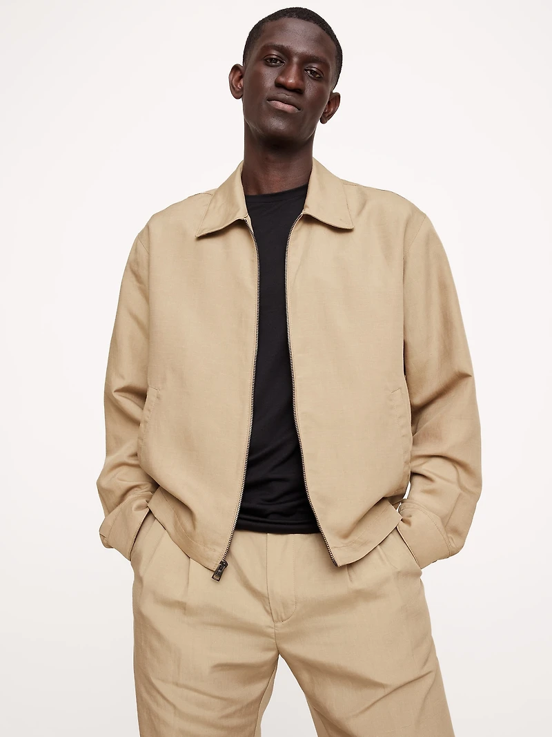 Tencel™-Linen Garage Jacket