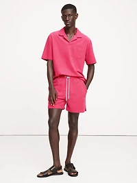 Ribbed Terry Polo